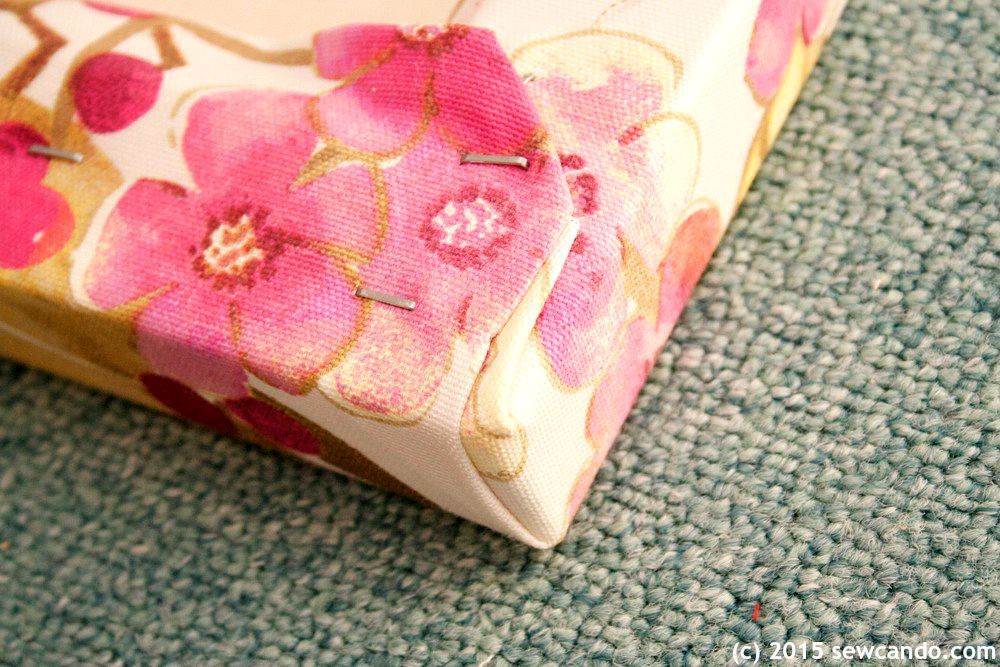 Sew Can Do Tutorial Time Faux Painting Wall Art Using Fabric